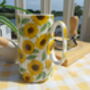 Medium China Jug In Sunflower Design, thumbnail 6 of 10
