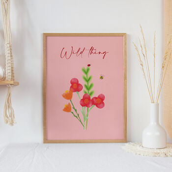 'Wild Thing' Floral Print, 4 of 5