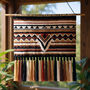 Macrame Wall Hanging Diyogí: Native Collection Fiber Art Tapestry, thumbnail 3 of 5