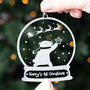 Personalised First Christmas Polar Bear Bauble, thumbnail 1 of 2