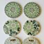 Floral Mosaic Coasters, thumbnail 4 of 11