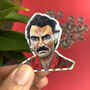 Tom Selleck Holographic Sticker, thumbnail 3 of 5