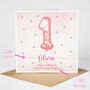 Pink Balloon 1st Birthday Card, thumbnail 3 of 5