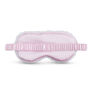 Silver Cloud Pink Fluffy Satin Sleep Eye Mask, thumbnail 3 of 5