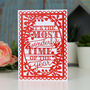 Pack Of Six Assorted Christmas Cards, thumbnail 2 of 7