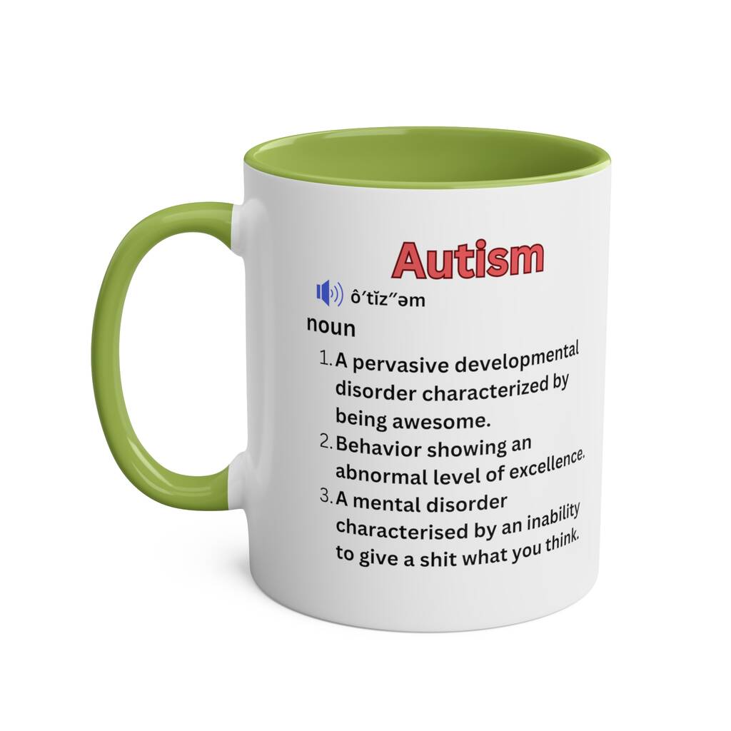 Autism Coffee Mug By Thornes | notonthehighstreet.com