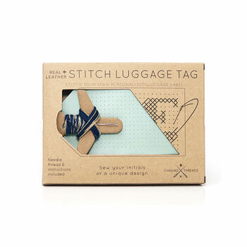 Stitch Your Own Design Luggage Tag, 12 of 12