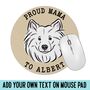 Personalised Samoyed Dog Mouse Mat, thumbnail 3 of 5