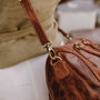 Leather Handbag With Crossbody Strap, thumbnail 2 of 6
