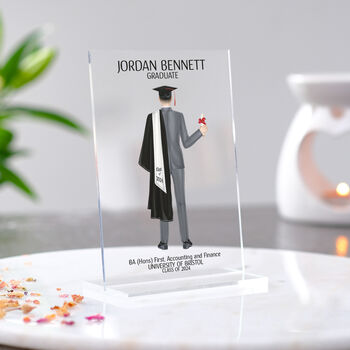 Personalised Graduation Gift With Scroll For Him, 7 of 10