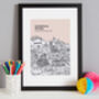 Personalised Glastonbury Print, thumbnail 3 of 7