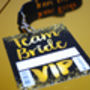 Team Bride Vip Pass Hen Party Lanyard Favours, thumbnail 4 of 12