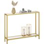Console Table Tempered Glass Sofa Table Hallway Table, thumbnail 8 of 9