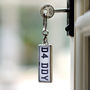 Personalised Car Number Plate Keyring, thumbnail 1 of 6