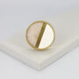 G Decor Avery Two Tone Resin Gold Door Pull Knob, thumbnail 2 of 2