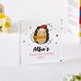 Personalised Baby’s First Christmas Gift Acrylic Block, thumbnail 3 of 4