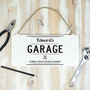 Personalised Hanging Metal Shed Sign, thumbnail 5 of 8