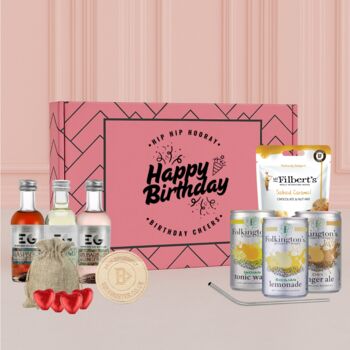 Edinburgh Miniature Gin And Mixers Gift Set, 2 of 10