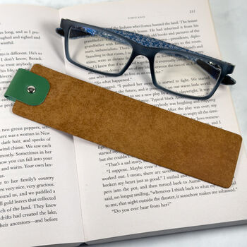 Three Years And Counting Leather Anniversary Bookmark, 5 of 7