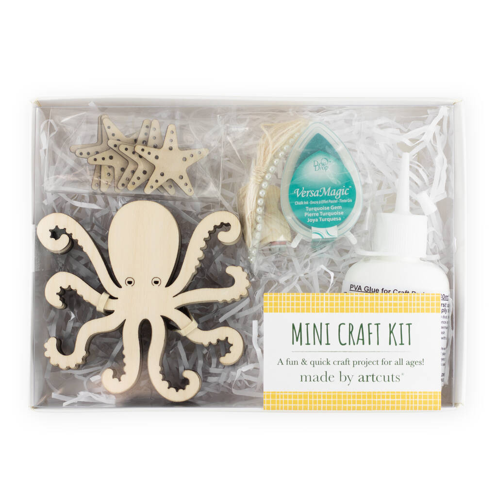Image of Octopus Wooden Craft Kit