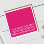 Funny Motherhood Mother's Day Card, thumbnail 1 of 3
