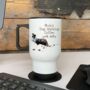 Personalised Dog Breed Coffee Travel Mug, thumbnail 2 of 5