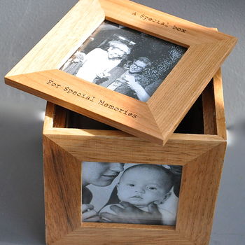 Personalised Photo Cube Keepsake Box, 7 of 8