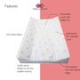 Anti Roll Safari Baby Changing Mat, Jungle Print Wedge Mat, thumbnail 2 of 7