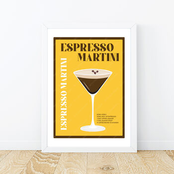 Martini Cocktail Print Set, 5 of 8