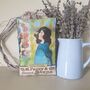Handmade Lavender Sachet Flower Print Decoration, thumbnail 5 of 6