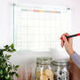 Personalised Weekly Family Command Centre Whiteboard Multi Coloured, thumbnail 6 of 7
