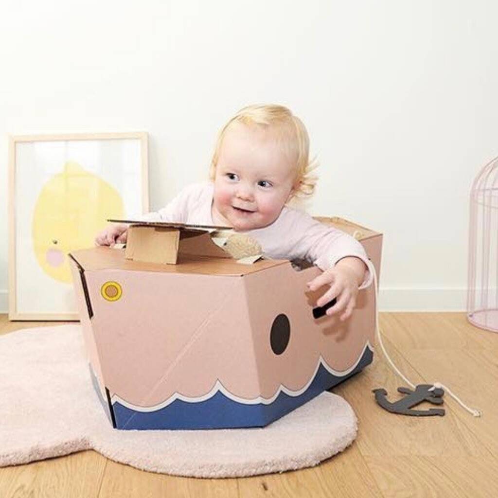 Kids Cardboard Racing Toys By Crafts4 Kids | notonthehighstreet.com