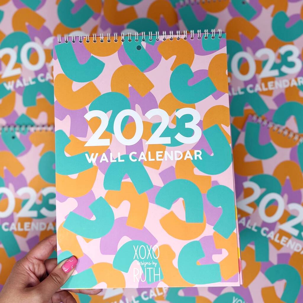 2023 A4 Wall Calendar, 1 of 12
