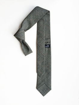 Marylebone Wool Men's Tie, 3 of 4