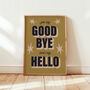 Hello Goodbye Print, thumbnail 1 of 11