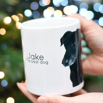 Personalised Dog Gift Photo Mug Pet Lover, 4 of 5