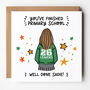 Customisable 2026 School Leavers Card For Girls, thumbnail 5 of 8
