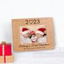 Babys First Christmas Wooden Picture Frame, thumbnail 2 of 3