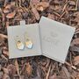 Spirit Of Harmony Earrings Gold, thumbnail 3 of 9
