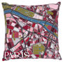 Paris City Map Tapestry Kit, thumbnail 1 of 4