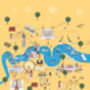 Personalised Totally Thames Print, thumbnail 2 of 6