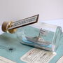 Personalised Handmade Paper Boat In A Bottle, thumbnail 8 of 12