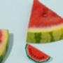 Make Your Own Watermelon Brooch Cross Stitch Kit, thumbnail 3 of 9
