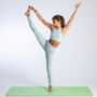 Virgo Earth Sign Lush Green Yoga Mat, thumbnail 1 of 9