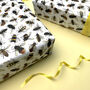 Bees Of Britain Wrapping Paper Set, thumbnail 8 of 10