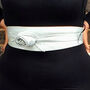 White 100% Leather Obi Belt One Size Fits All, thumbnail 4 of 6