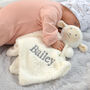 Personalised Lamb Baby Comforter, thumbnail 6 of 10