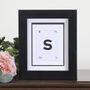 Vintage Playing Card Letter Frames, thumbnail 2 of 8