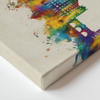 Bath Skyline Cityscape Art Print, 11 of 12