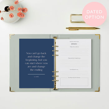 Personalised Make It Happen 2025 Life Planner, 8 of 12